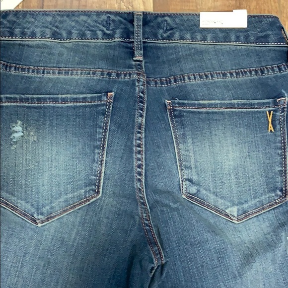 VA Wonderland Skinny Mid Rise Jeans sz 6 28x29 - Picture 6 of 8